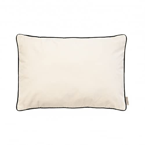 Blomus Kissenbezug Velvet, Kissenhülle für Kopf- oder Sofakissen, Baumwolle, Moonbeam, 40 x 60 cm, 66568