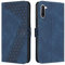 OKZone Compatible With Samsung Galaxy Note 10 Case, Wallet Case PU Premium Leather with Card holder Slots Magnetic Shockproof Protect Flip Cover Bookstyle Phone Cases Cover for Samsung Note 10 (Blue)