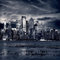 Jm-Déco Sticker Lave Vaisselle New York La Nuit Dimensions 60x60cm