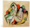 kunst für alle Leinwandbild: Franz Marc Zwei weibliche Akte - hochwertiger Druck, Leinwand auf Keilrahmen, Bild fertig zum Aufhängen, 80x65 cm