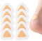 Facynde Blasenpflaster - Fersen-Wundpolster Fersenpflaster für rissige Fersen | 10 Stück Selbstklebende Bandagen für Finger, Zehen, Ferse, Blasenprävention, Fersenbandagen, Wundversorgung