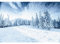 Ttincceer Schnee Hintergrund 350x250cm Winter Berg Wald Szene Verschneit für Neujahr Weihnachten Party Dekoration Banner