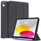 CACOE Coque Compatible avec iPad A16 11ème 2025 11 Pouces/ipad 10ème Génération 10,9 Pouces 2022 Étui, Housse de Protection Ultra Fin Housse en TPU pour iPad 11e 2025 / 10e 2022, Gris Foncé