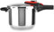 Magefesa Activa2 - Olla Express Rápida de 5 Litros, Acero Inoxidable 18/10, 2 Programas de Cocción, Apta para Todo Tipo de Cocinas, Inducción