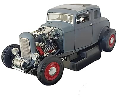 CHENXIAOLAN Miniaturmodelle Für Ford HOT Rod 1932 1:18 Legierung Oldtimer-Modell Erwachsene Sammler Limited Edition Souvenir Fertigmodell
