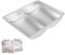 ﻿Buchförmige Kuchenform, Aluminium 3D-Buch-Kuchenform, Buch-Kuchenform, Kuchenformen, Tiefe Kuchenformen Zum Backen, Geburtstagskuchenform Für Hochzeitsfeier-Dekoration