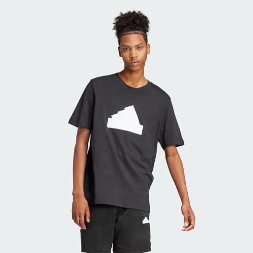 Adidas T-Shirt (Short Sleeve) Future Icons Badge of Sport T-Shirt, Black, IZ1621, 2XL