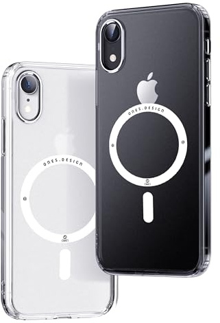 ONES for iPhone XR Slim Matte Case, Shockproof Military Standard Drop Protection Phone Case, Anti-Fingerprint, TPU Bumper Protective Case, Translucent Back Protective Case (Transparent)