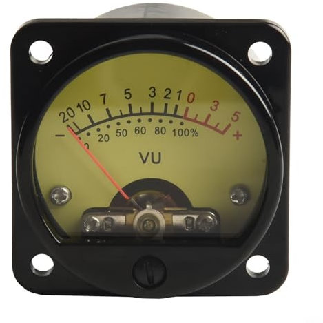 VU Pegelmesser mit LED-Hintergrundbeleuchtung, perfekt für DIY-Audio-Mixer und Studio-Anwendungen