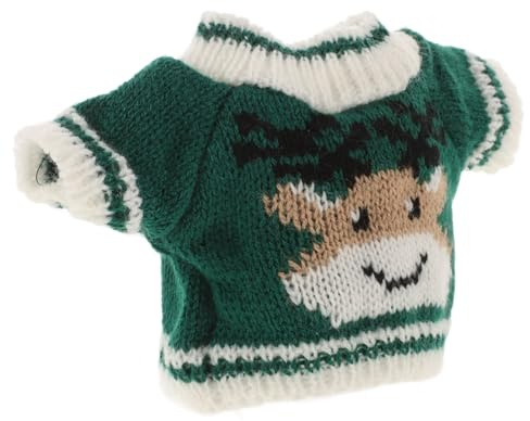 BESPORTBLE Kleiner Stoffbär Pullover Ersatz Puppenkleidung Mit Süßem Grünen Weihnachtspullover Für Große Teddybären Geschenkidee Für Junge Mädchen Und Sammelobjekte