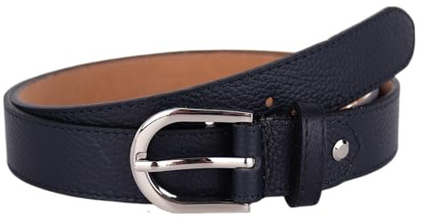 MIRROSI Ledergürtel Damen Herren Gürtel, Made in Italy, 3cm breit
