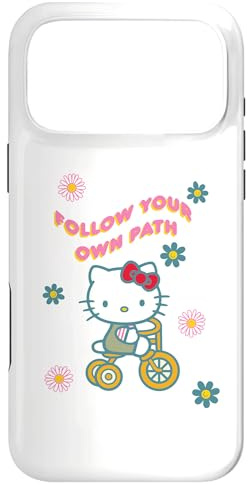 Hülle für iPhone 17 Pro Max Folge deinem eigenen Weg mit Hello Kitty
