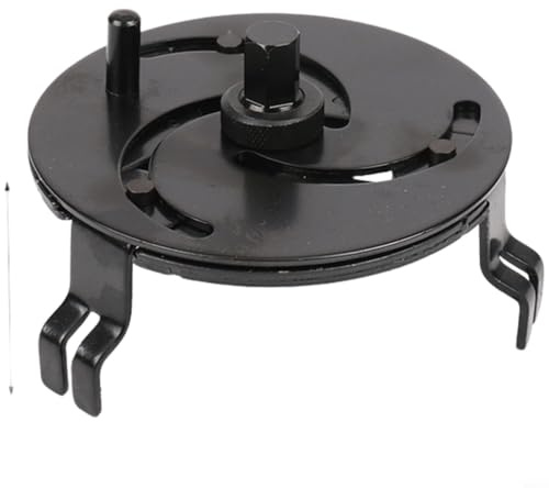 SageFurned 3-Backen Tankdeckel-Abzieher verstellbar 87-170 mm, robuster Schlüssel aus Chrom-Vanadium-Stahl für sichere Demontage an Fahrzeugen