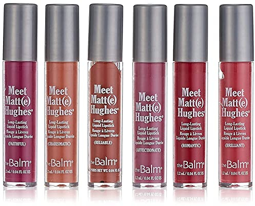 theBalm Meet Matte Hughes Set of 6 Mini Long-Lasting Liquid Lipsticks 2
