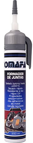 JOMAFA - FORMADOR DE JUNTAS PRESURIZADO NEGRO, 200 ml