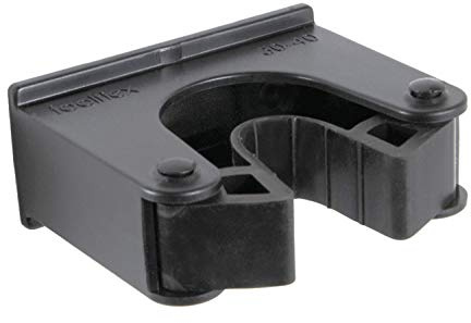 Toolflex Original Halterung schwarz für Werkzeug Gehstöcke Gehhilfen 25-35 mm