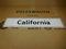 VW Original California Kennzeichen (Selbstleuchtend) - 7H7071801A