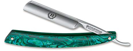 Böker Plus, Manufaktur Solingen Abalone Mini Rassiermesser, Grün