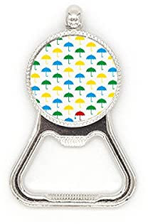 Rain Umbrella Weather Cloud Metal Beer Bottle Cap Opener Duty Stainless Steel