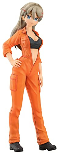 Hasegawa 652315-1/12 Egg Girls Collection Nr. 25, Lucy McDonnel Coveralls - Maßstab 1:12