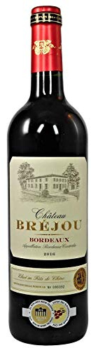 Château Bréjou Bordeaux AOC 2021 (1x0,75l), trockener Rotwein aus dem Bordeaux