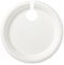 DIGLASS Piatto porta flute rotondo (50 Piatti). Ideali per Feste, Buffet, aperitivi, ricevimenti.