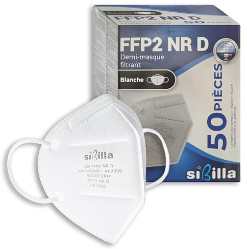 general merchandising FFP2 Masken 50 Stück – Filtrierende Halbmasken Made in Italy – CE zertifiziert