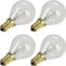 Masterpart Compatible with Bosch Neff Siemens Hotpoint AEG 40W SES E14 Oven Lamp Cooker Bulb 300°C x4