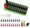 Evemodel 1Set Stromverteiler 3 Eingänge 20 Ausgängefür DC AC Spannung Power Distribution Board