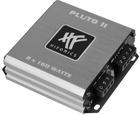 Hifonics PLUTO2 Ampli auto 2 canaux 320 W adapté pour (marque automobile): Universal