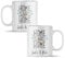 Personalised Coffee Mug - Home Sweet Home Tea Cup - Custom Gift for Housewarming or New Home Mug