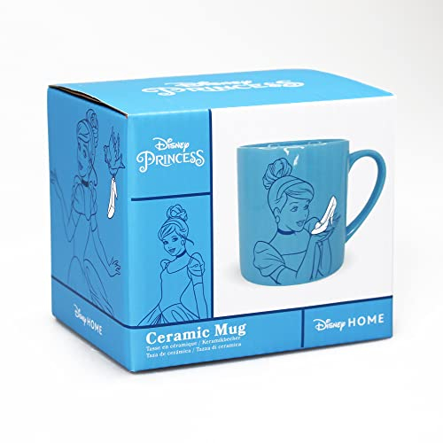 Disney Tazza Cenerentola - Tazza in scatola - 325 ml - Lavabile in lavastoviglie e forno a microonde Princess Cenerentola Gifts
