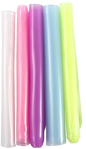 Pokinge 5pcs Silicone Keyboard Cover Protector Keyboard Skin multicolorful Waterproof Dustproof Universal Keyboard Film for Notebook Computers 12-14 inch