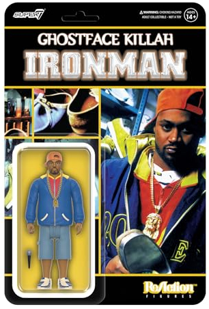 SUPER7 Ghostface Killah ReAction figurine Ghostface Killah (Ironman) 10 cm