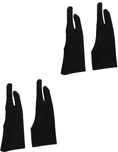 EXCEART 8 STK Lackierhandschuhe Tablet-Handschuh zeichnen Grafik-Tablet-Handschuh Handschuhe für Männer Künstlerhandschuhe skizzenmalhandschuh Anzahl Zeichenbrett Fingerhandschuhe Tablette