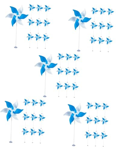 Toddmomy 5 Sätze Bunte Windmühle Saugnapf Party-windrad-dekor Tragbares Windrad Szenendekor Windmühlendekoration Garten Windrad Dekoration Schreibtisch Dekorationen Plastik Rotieren