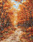ANSIWEIGO Malen-nach-Zahlen-Set für Erwachsene,Herbst-Ahornwald,einfaches Malen nach Zahlen zum Selbermachen,Acrylbild,Kunst und Handwerk,40x50 cm,ohne Rahmen