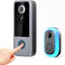Guardian bell Pro Smart Wifi Doorbell & Security Cam In One, Live View And Two-Way Audio, Motion Alerts, Pro Smart Doorbell, Auto Snapshots And Local Recordings(style B)