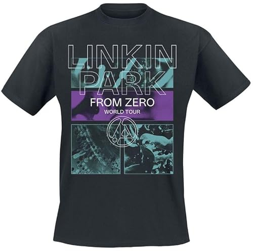 Linkin Park from Zero to World Tour Unisex T-Shirt schwarz Band-Merch, Bands