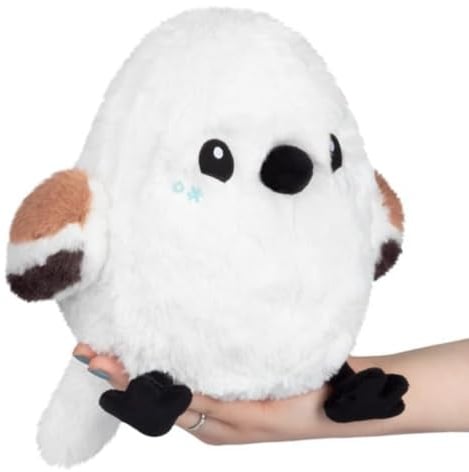 Squishable - Mini Schneeelfen-Vogel - Birds Kollektion - 21 cm - Weiches Kuscheltier Sammel-Plüschtier