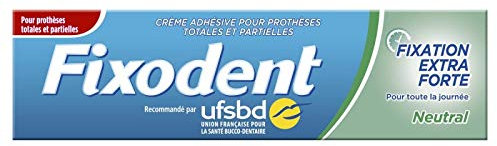Fixodent - Crème Fixative Neutral 47G - Lot De 3 - Livraison Rapide En France - Prix Par Lot