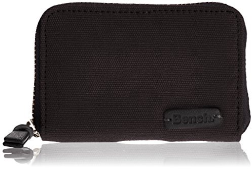 Bench Damen Badge Purse Geldbörse, Black Beauty, One Size