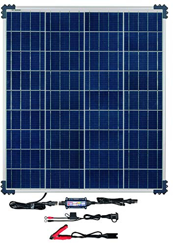 OptiMate Solar 80W 6.7A 12V Automatic Battery Charger Optimiser Maintainer With Solar Panel