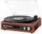Victrola All-in-1 Bluetooth Record Player with Built in Speakers and 3-Speed Turntable Mahogany (VTA-65-MAH)