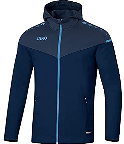 JAKO Damen Kapuzenjacke Champ 2.0, Rot/Weinrot, 44