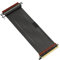 LINKUP - Ultra PCIe 4.0 X16 Riser Cable [RTX4090 RX6950XT x570 B550 Z690 Tested] Shielded Extreme High-Speed Vertical Mount Gaming PCI Express Gen4 | Reverse GPU Socket (23cm) Designed for ITX