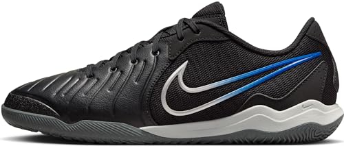 Nike Herren Legend 10 Academy Ic Fußballschuh, Black Chrome Hyper Royal, 47.5 EU