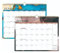 Wandkalender 18 Monate, Hängekalender von Jan. 2024 bis Jun. 2025, Planung und Organisation Schreibtischkalender perfekt for Zuhause, Schule & Büro, 2 Stück (Farbe : Natural)