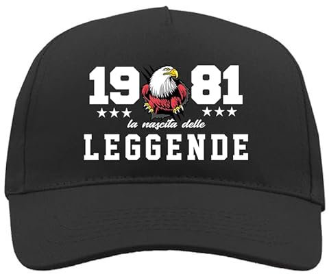 TeeDesign Casquette Années Cadeau Anniversaire Naissance des Légendes Gadget Année Jolie Idée Cadeau Anniversaire pour Lui ou pour elle, 44 ans, Taille Unique