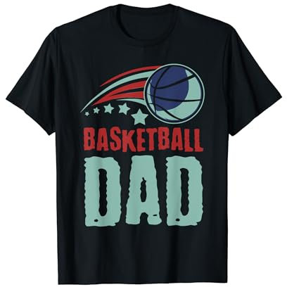 Herren-Trikot mit Aufschrift Proud Basketball Daddy, USA-Flagge, lustig T-Shirt
